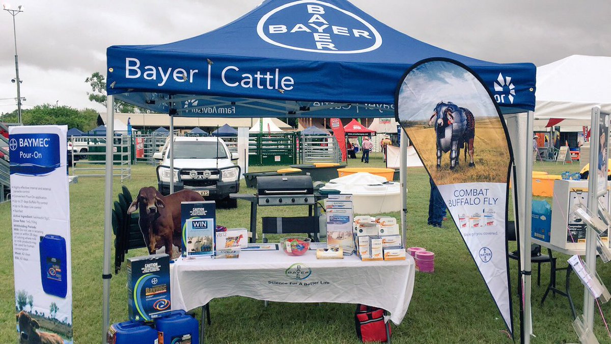 ElancoFarmAu's tweet photo. Ready for a big day at the Northern Beef Producers Expo! #Baymec #patriot #bayticol #imaxgold #northernbeefproducers https://t.co/5Cp7ls8Wmf
