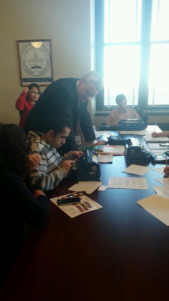 ed_redd's tweet photo. Utah Schools for the Deaf and the Blind came to the Capitol yesterday. What great things they do! #utleg #utpol https://t.co/P89Jg2LH4t