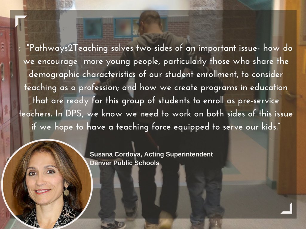 P2Teaching's tweet image. What are school district leaders saying about Pathways2Teaching? See this.