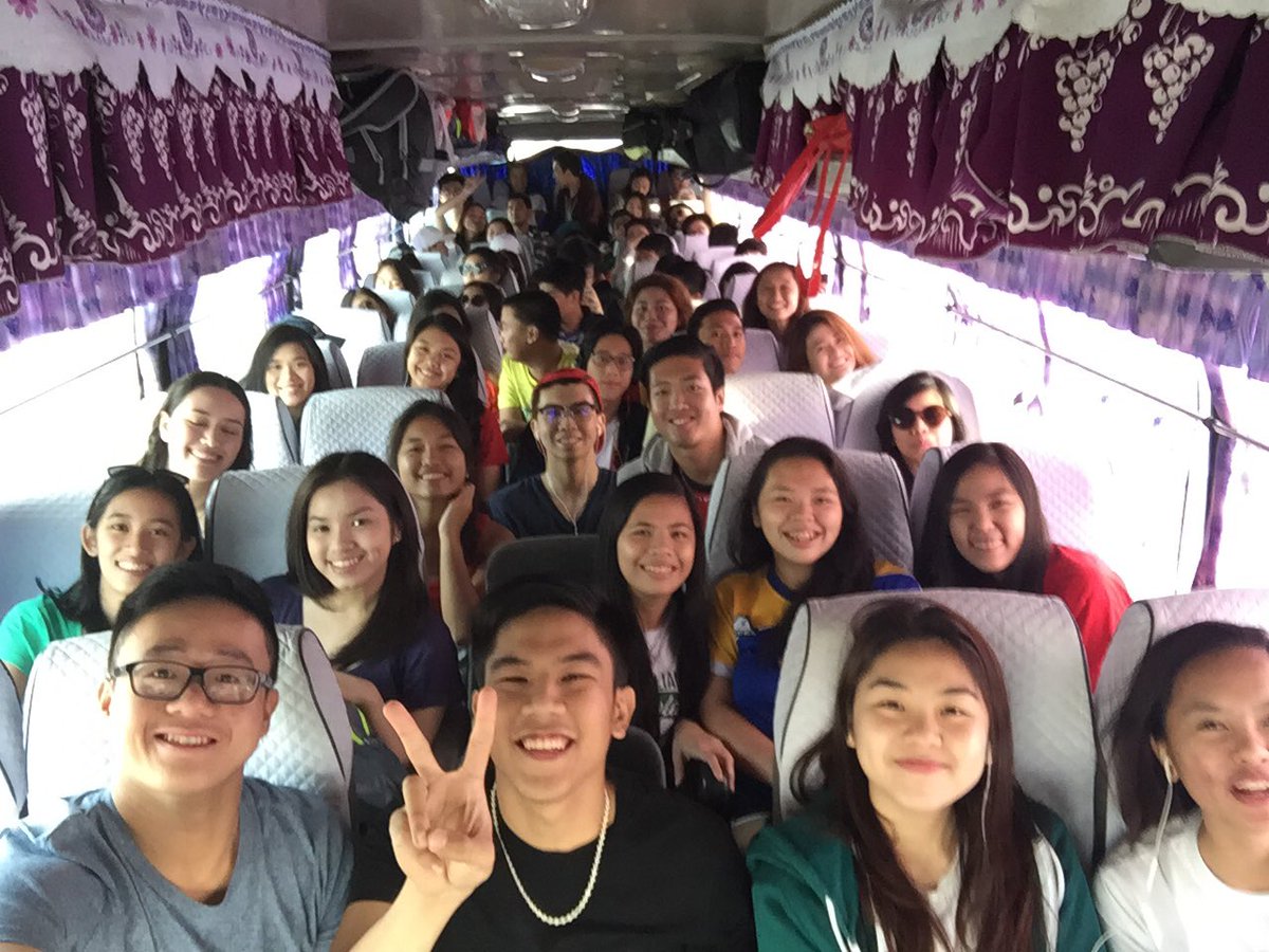 dlsubms's tweet photo. #CAMPRED⛺️🔴
The delegates of the first-ever Leadership Empowerment Camp (LEC) of BMS are now wheels up! https://t.co/5mvz4rpE0x