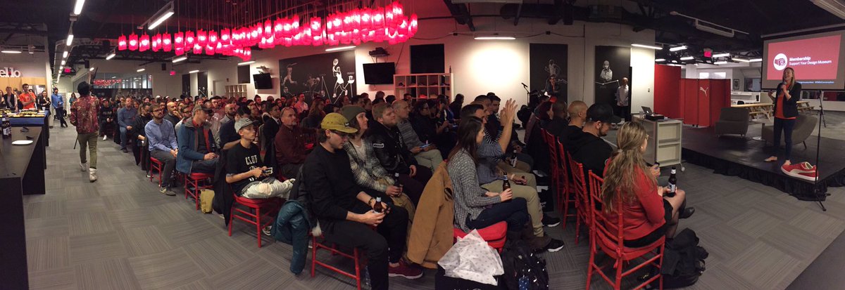 This. Crowd. Though. AMAZING! #DMInConversation with <a href="/jeffstaple/">jeffstaple</a>