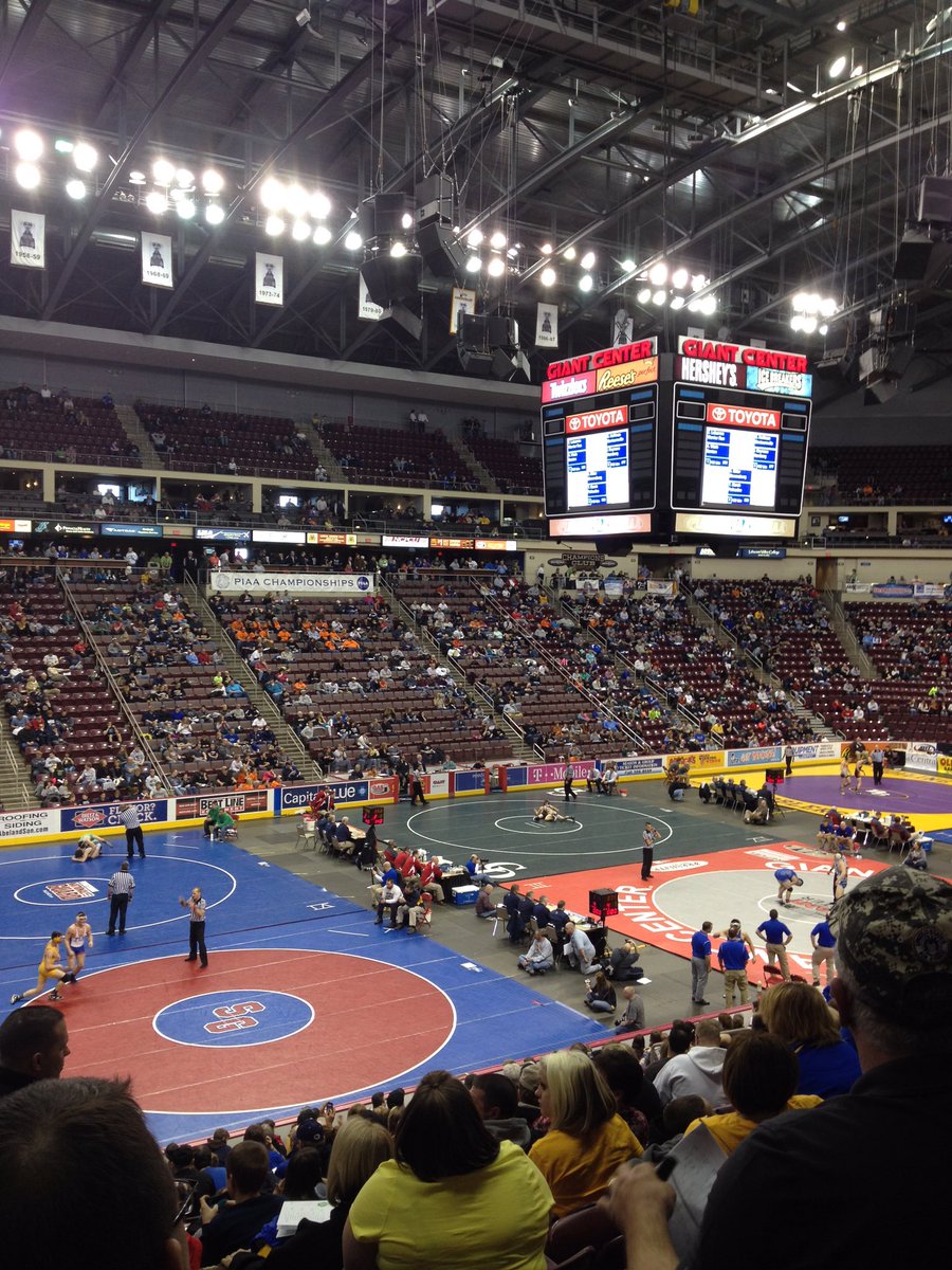 WrestlingSf's tweet photo. Tomorrow we see who will punch their ticket to Hershey, 5 left for Spring-Ford #Reigonals #Business https://t.co/RfadGjtcns