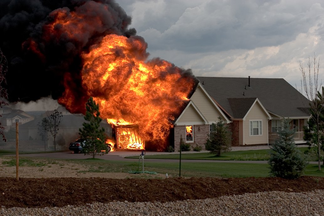 When yo mixtape got so much fire it burns the house down 🔥