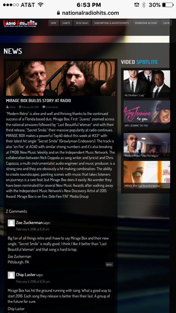 drn_ncoppola's tweet photo. My band Mirage Box thanks all our fans and friends for this great article!!! https://t.co/06zghtezMj