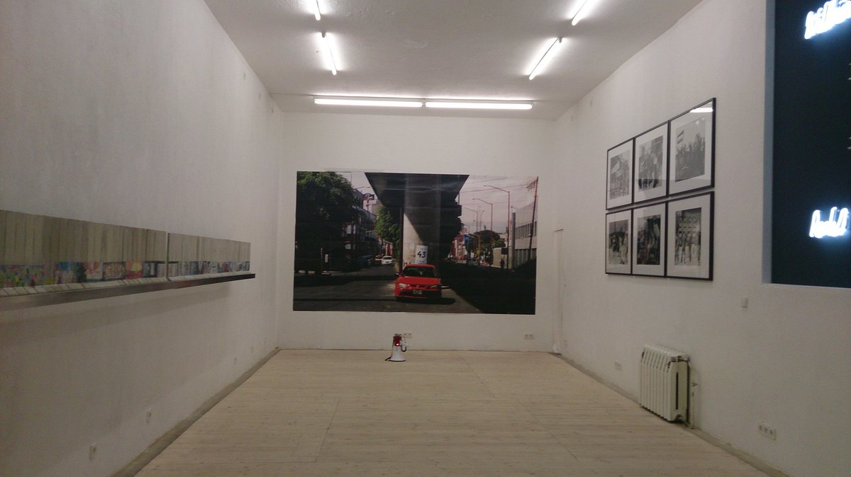 KimCollmer's tweet photo. #Berlin opening for Sven Kalden and other politically minded artists at #nonberlin. https://t.co/VQOcCssoyC
