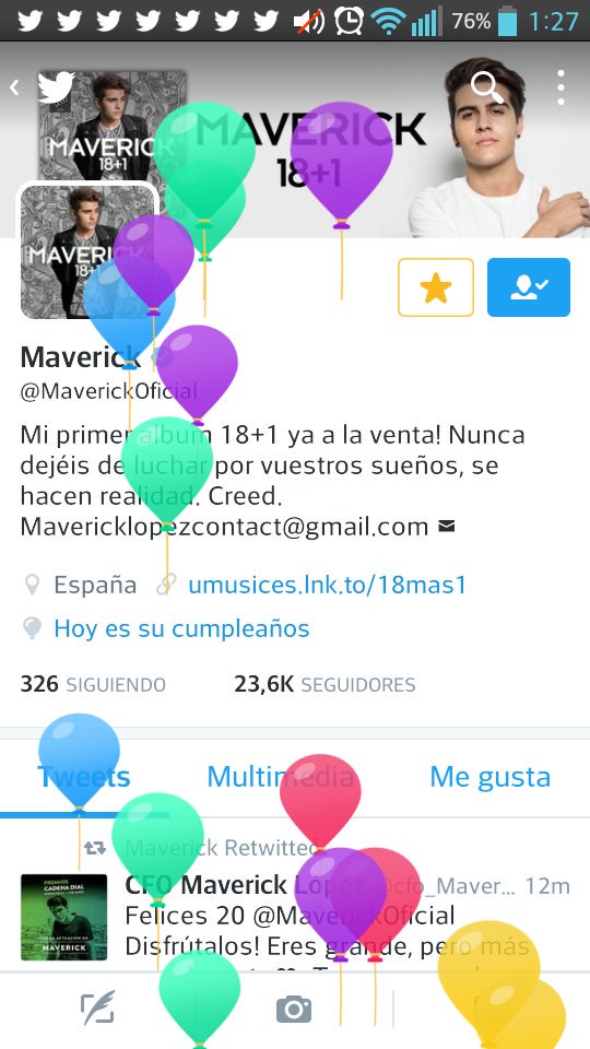 cfsmaverick_'s tweet photo. FELIICIDADEEES @MaverickOficial https://t.co/kaiA335eZP