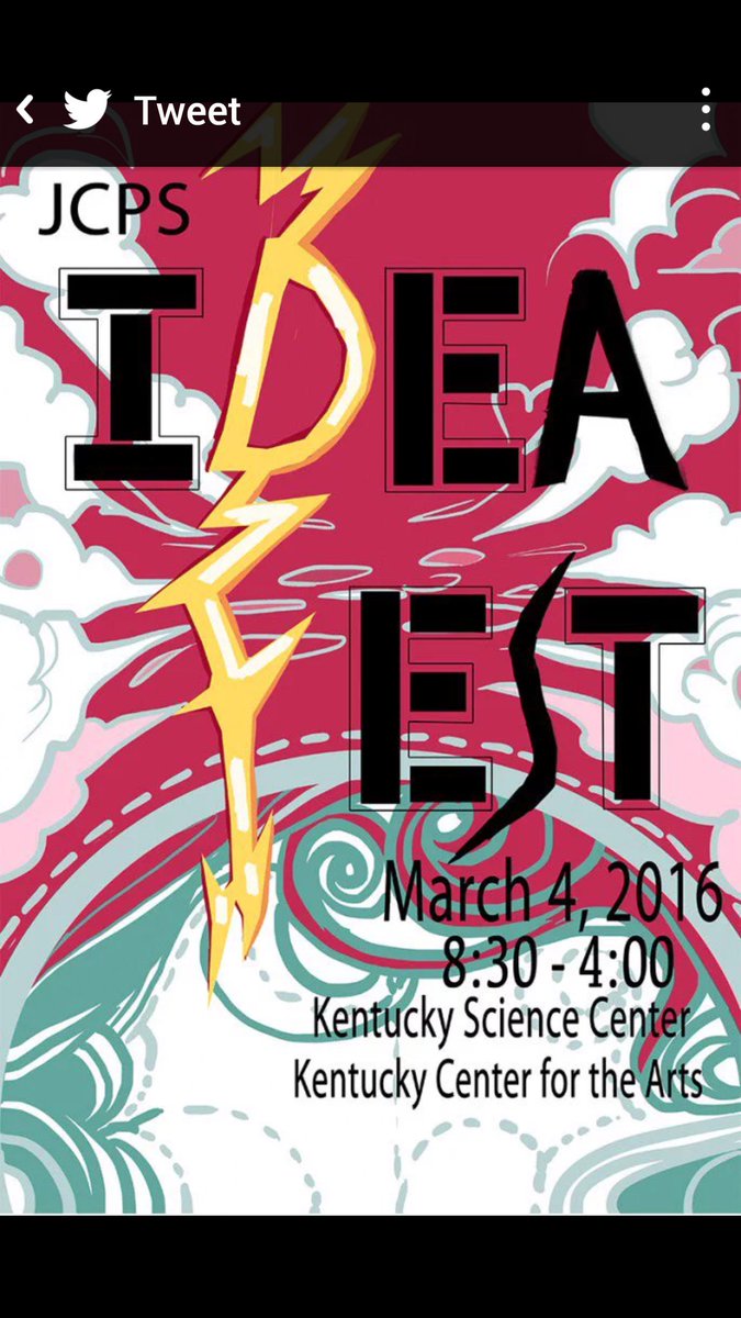 umatterwematter's tweet photo. We have a little over fourteen hours until the  Jcps Idea fest  we can't wait. https://t.co/jUYnXXrdGx