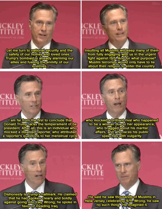 TheAffinityMag's tweet image. If Mitt Romney is saying don't vote for Trump, then that means definitely don't vote Trump