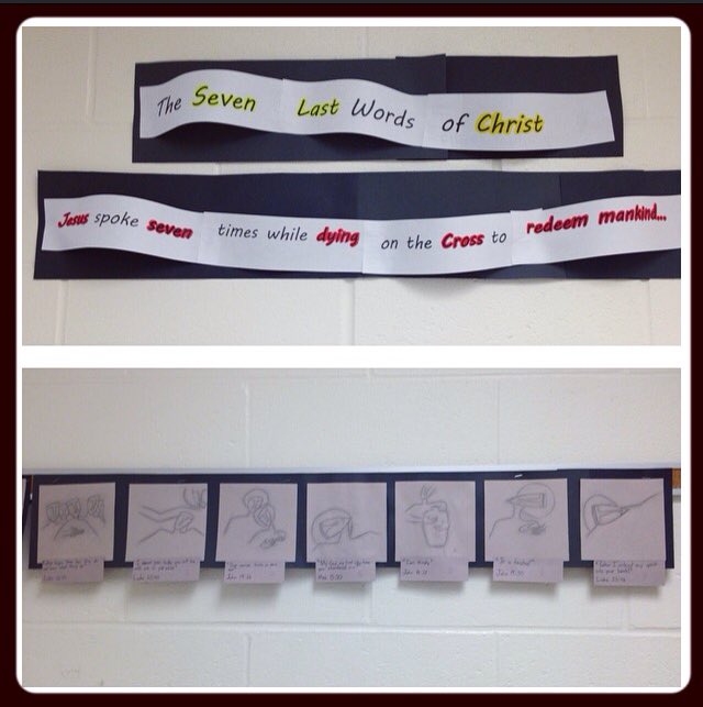 MrJ_Martins's tweet photo. Lenten art activities @AnthonyBrampton are everywhere! #lastwordsofChrist #Phoenixpride #Gr6 #Faith #Believe https://t.co/ytjgMWrONL