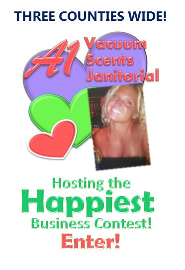 Let's Get Happy! Sign up for the Happiest Business Contest! THREE Counties Wide!  steffaniebarger.com