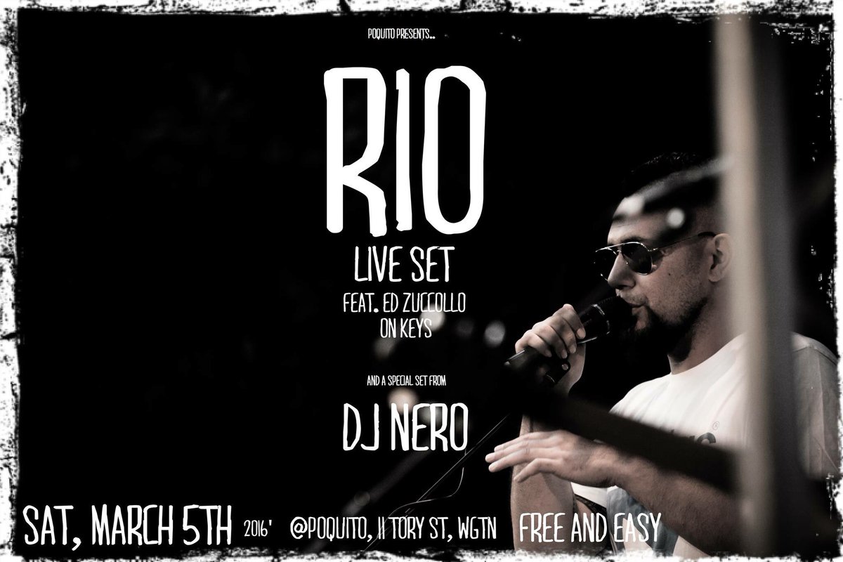 Poquitobar's tweet image. Don't miss this awesome gig tomorrow night!!