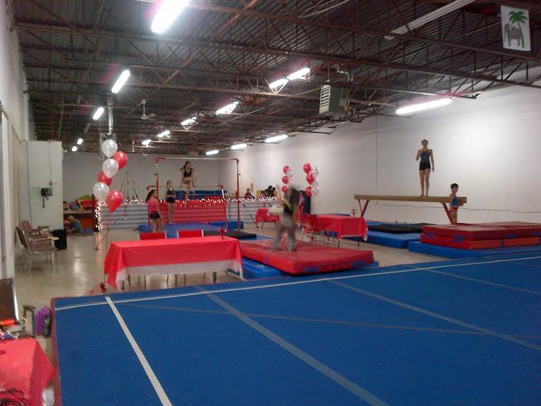 ASFGymnastics's tweet photo. Putting the last minute touches on the #gym. #Redandwhiteinvitational this weekend. #richmondhill https://t.co/8HfB4uhMmB