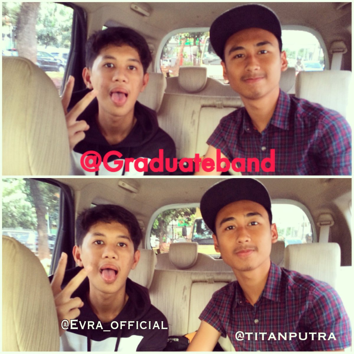 GraduatebandOfc's tweet photo. Asiikk uda pada di jkt
@Titanputr @Evra_ofc
Siap" latihan vocal ππ
#graduateband #grafityindonesia https://t.co/aeFqUj6hAm