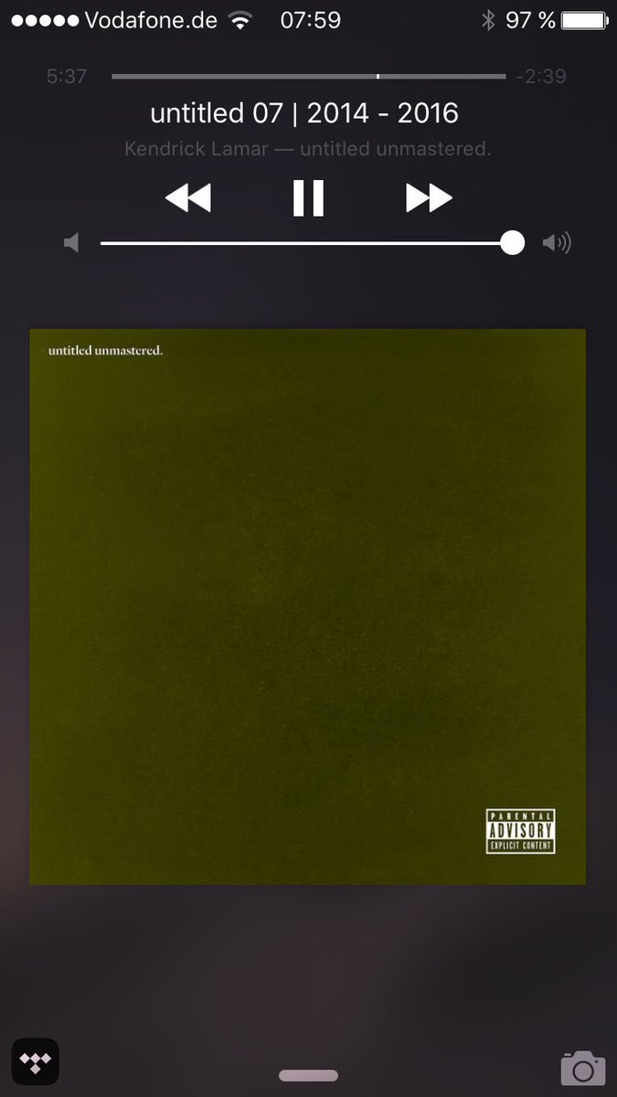 Everybody put three fingers in the air. Hip hip hurray! I knew it. #UntitledUnmastered