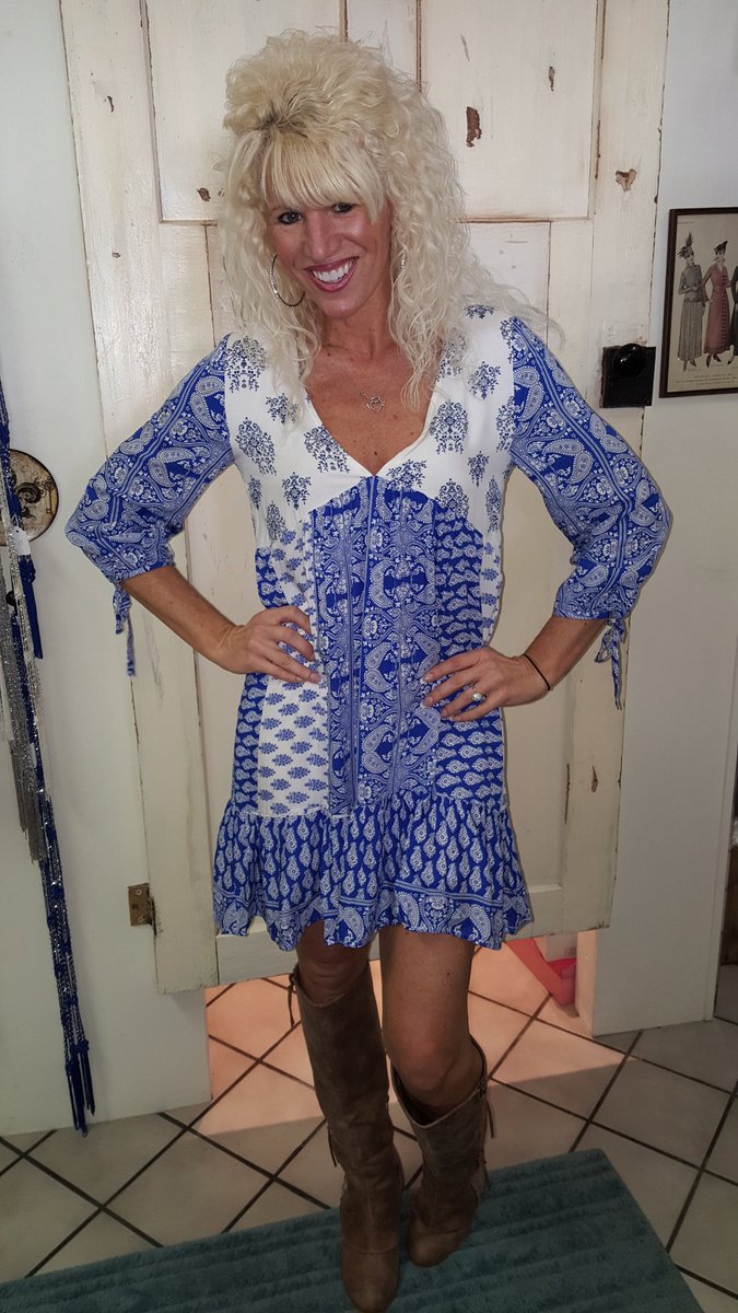 Perfect royal blue / white dress for Spring &amp; Summer!