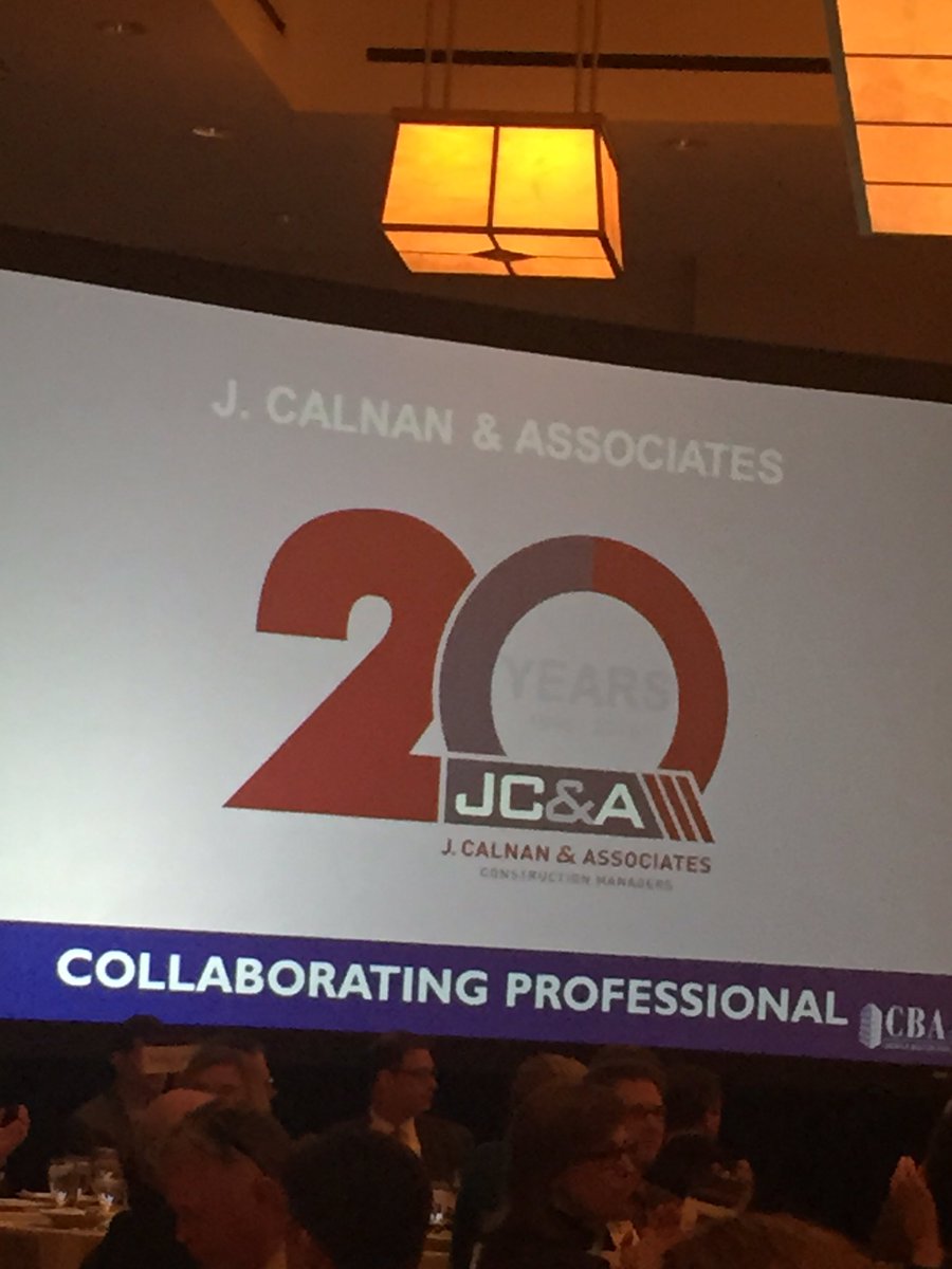MaureenRystrom's tweet photo. Congrats @JCAbuilds on receiving the CBA's Collaborating Professional of the Year Award tonight. https://t.co/qTV8kyGTsH