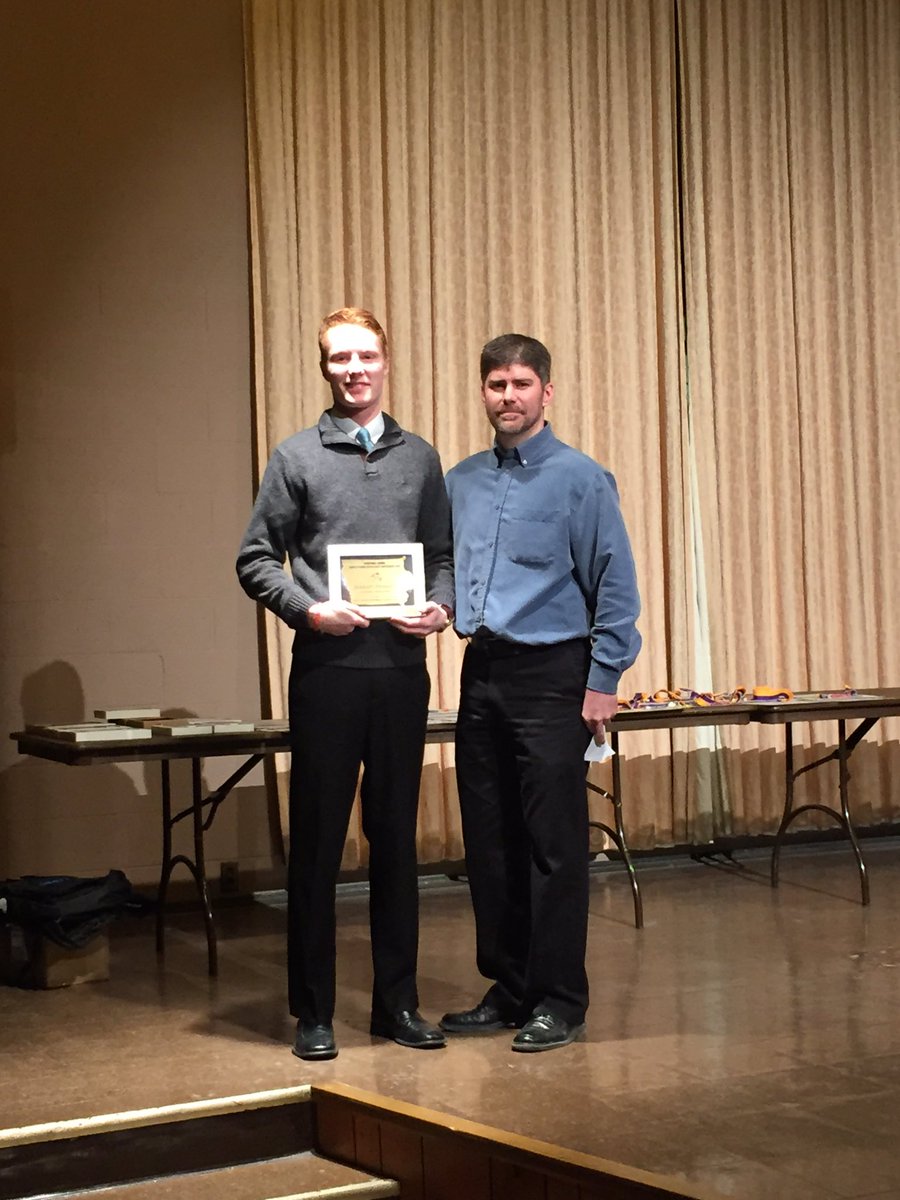 BIG THANKS to all the Central Iowa officials for honoring our senior, <a href="/LilJHowie1/">Joe Howard</a> with their annual scholarship!