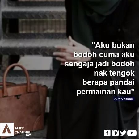 Aliff Channel A Twitter Aku Nak Tengok Sejauh Mana Permainan Kau Https T Co Roti6ri12a Twitter