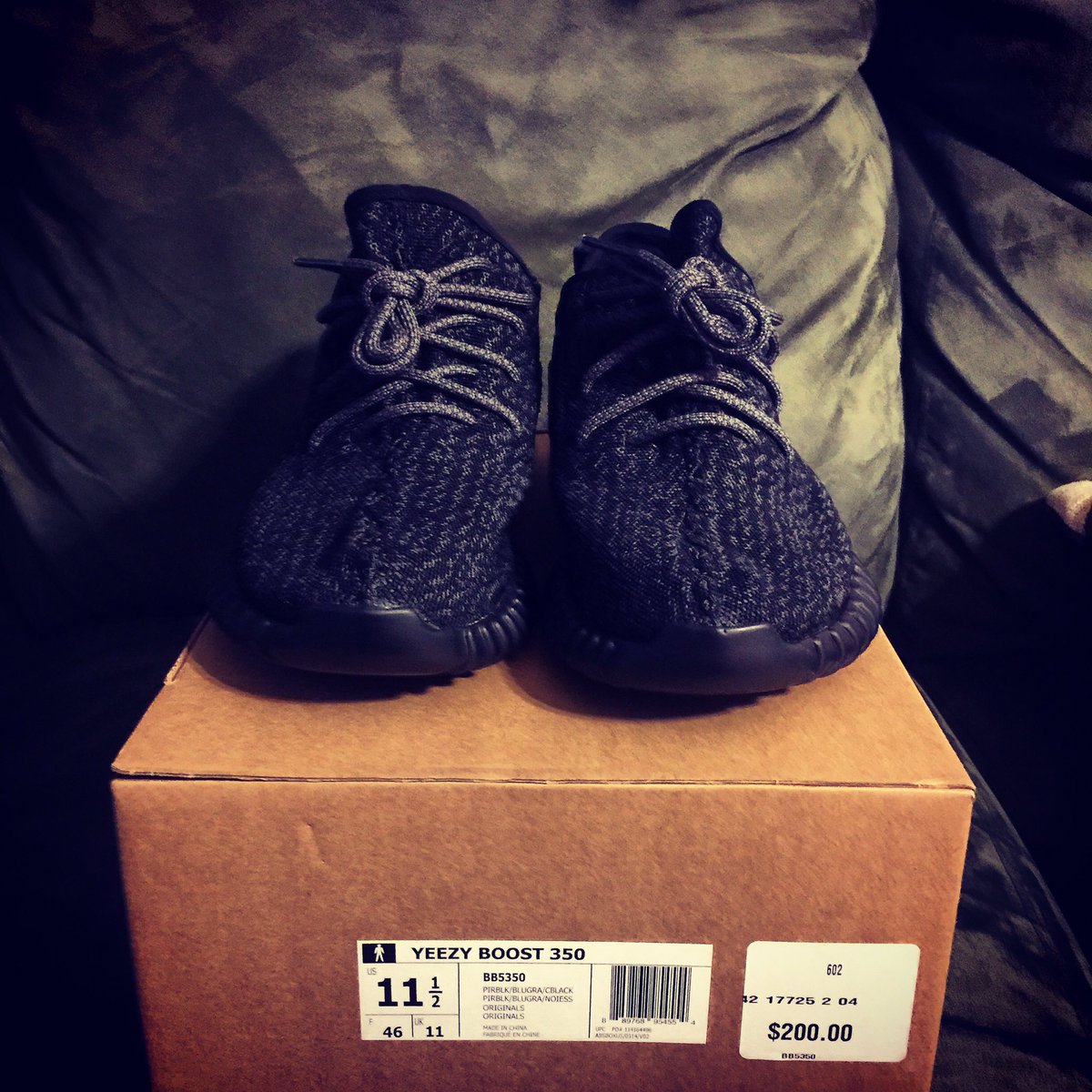 wearing fake yeezys to school