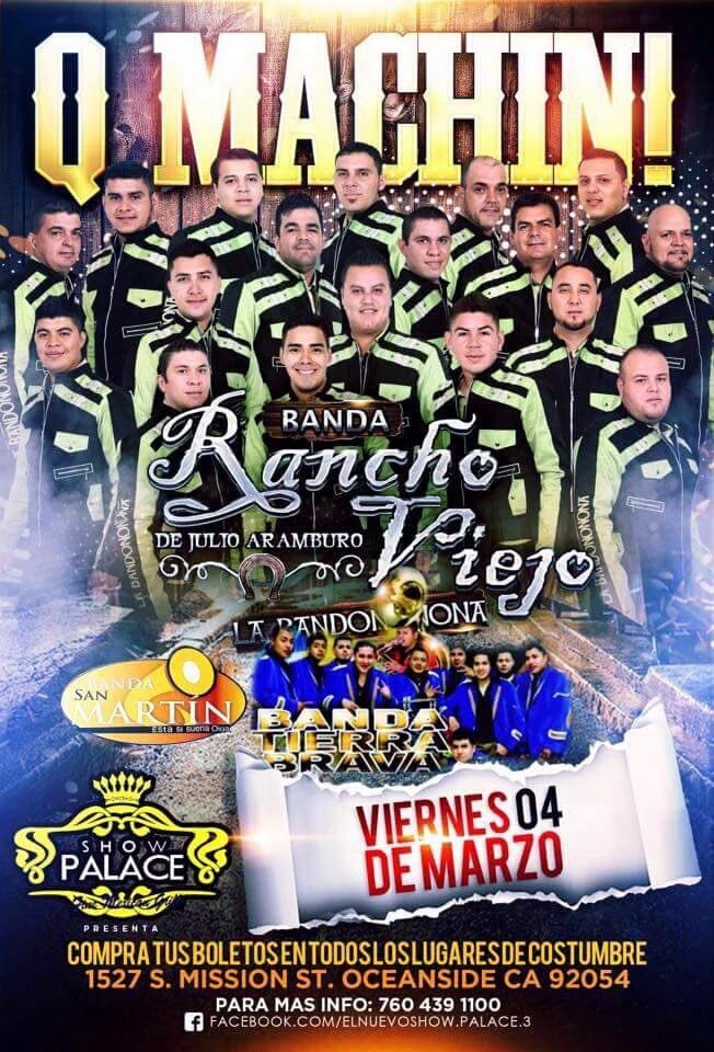 CABRONASD_BRV's tweet photo. Mañana 4 en ocenside y anaheim california llega @B_RanchoViejo 
#LaBandononona @frankybrv @omarbrv https://t.co/sIuNmzzbnj