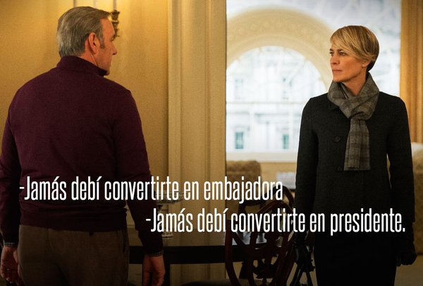 📷 #Fotogalería | Frank y Claire: sus despiadadas frases en #HouseofCards mile.io/1TTIVW4