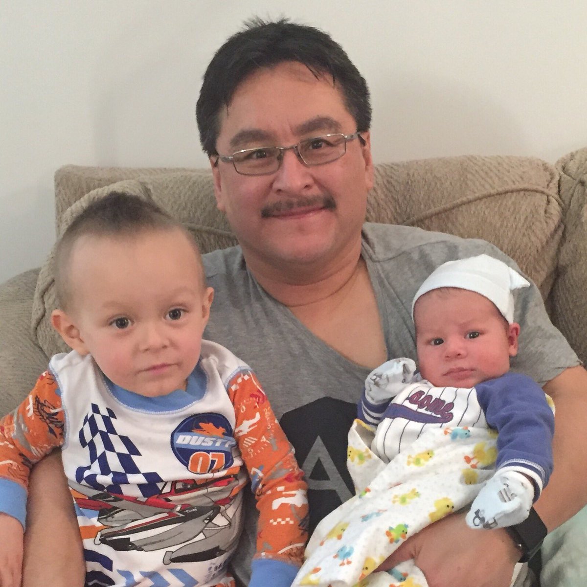 Lucas31021's tweet photo. Proud #Daduk #grandsons Ryder & Eric😀 https://t.co/QXFTH0Ka6D