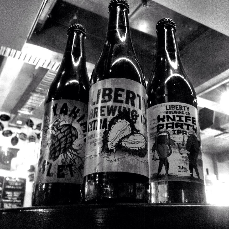 The big guns are back in town! Now in the fridges <a href="/LibertyBrewer/">Liberty Brewing Co</a> devilish trio!