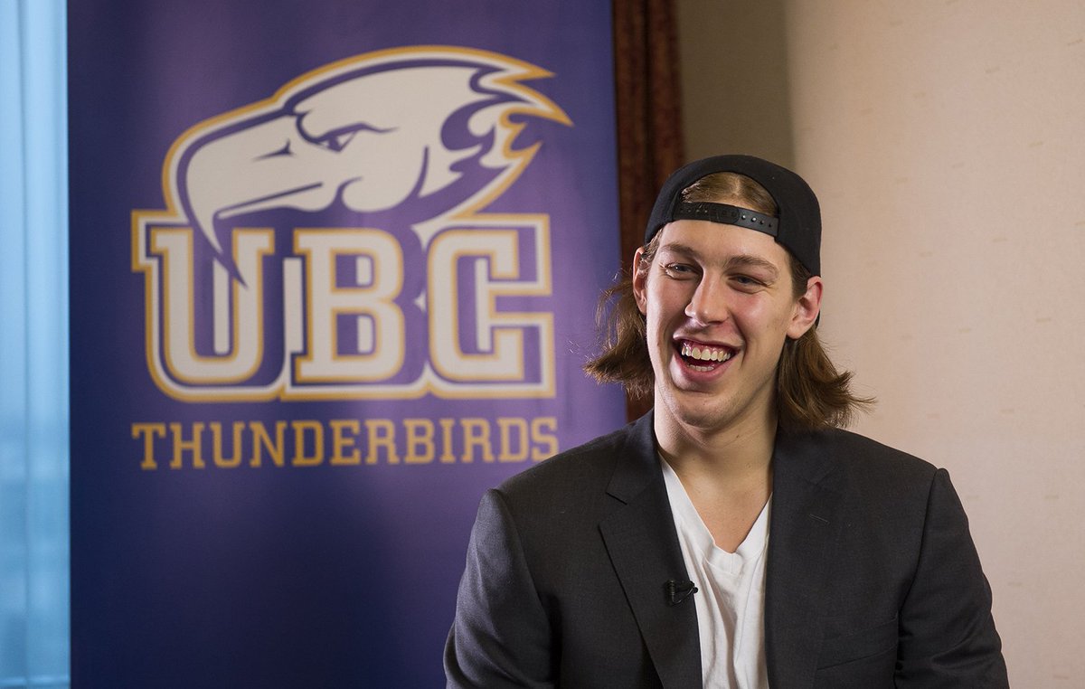 UBC's tweet image. #NBA star @KellyOlynyk named ambassador for @ubctbirds #CISFinal8. March 17-20 at #UBC: ow.ly/Yulkz