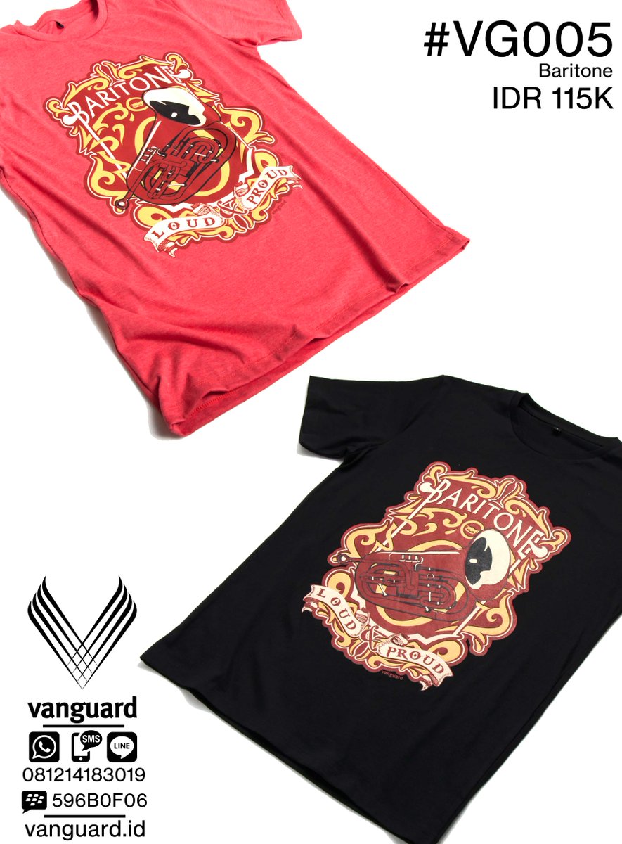 id_vanguard's tweet photo. Limited item #marchingband #drumcorps #baritone #tshirt . Grab it fast. Only IDR 115.000,- https://t.co/rD8X0WU01a https://t.co/yDBEBB7Pys