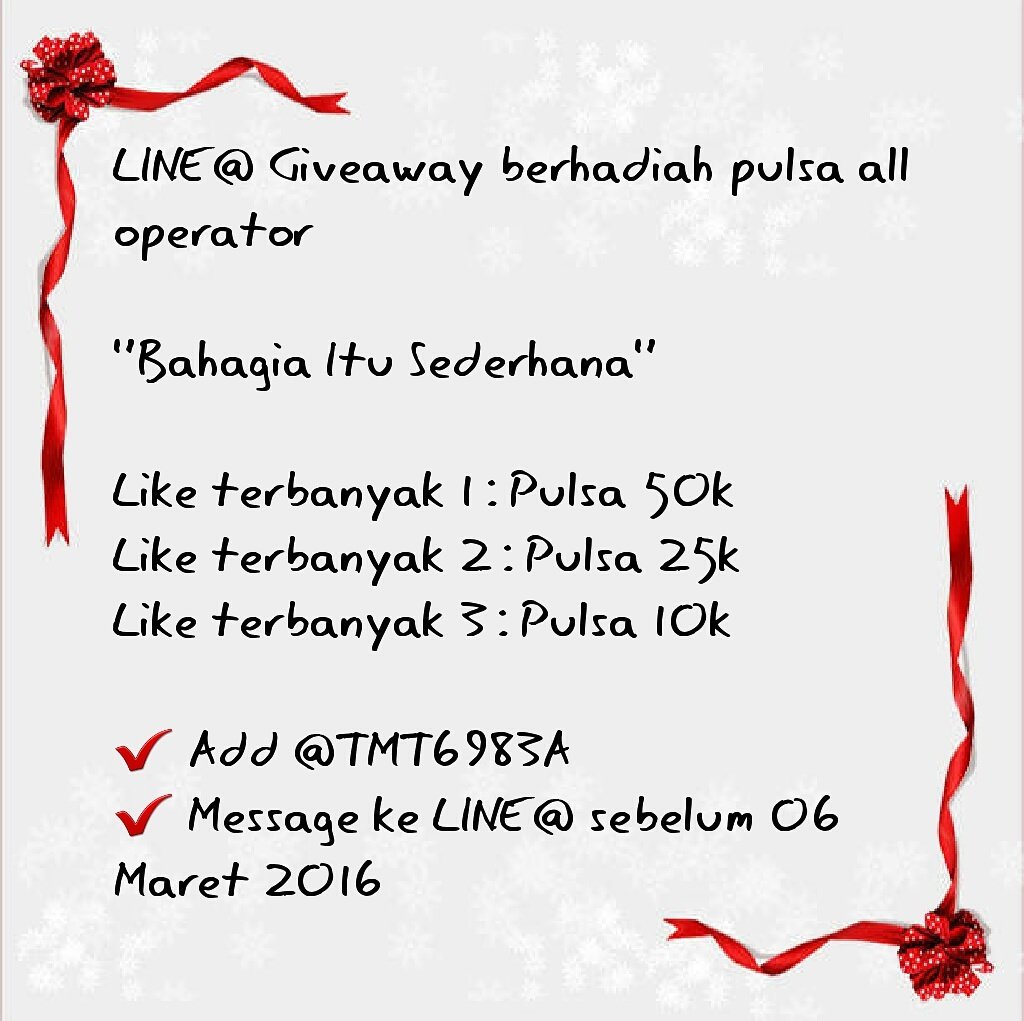 Share yuk makna bahagia buat km di 👉 goo.gl/7wFg48 ada hadiah pulsa lho 😍 #MercuryMediaGroup