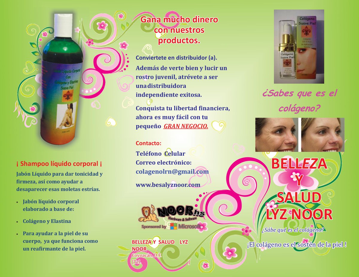 ColagenoSPLiz's tweet photo. Colágeno Suave Piel Lyz Noor !!!
Sabes que es el colágeno? https://t.co/PF70PcEr73