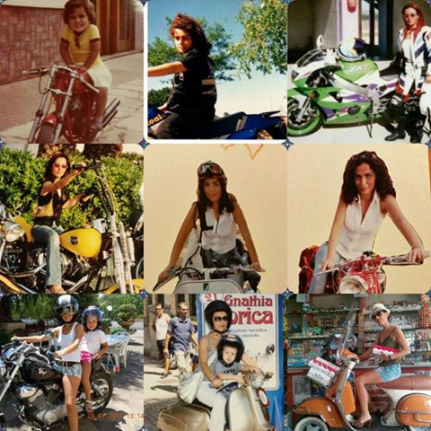 MotociclisteNet's tweet image. Mina's friends 1975~2015 #motocicliste #womenriders #womenonmotorcycle