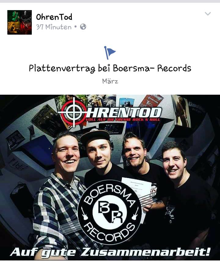 OhrenTod2010's tweet photo. und wer es immer noch nicht mitbekommen hat.....
fuck year wir haben einen #Plattenvertrag https://t.co/C00CxOwbdT