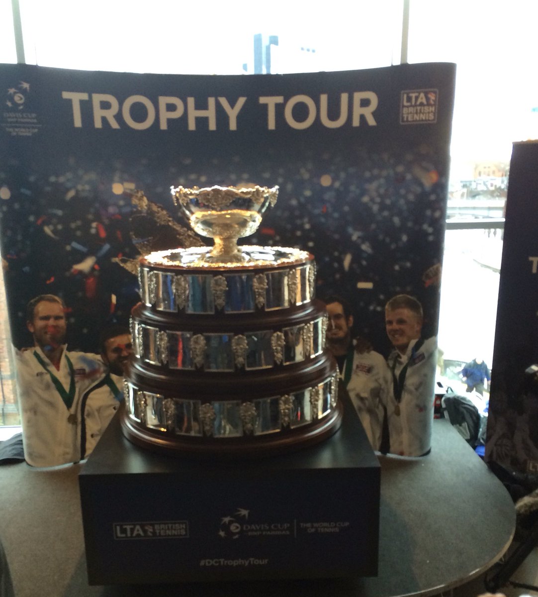 Ready for the Davis Cup round 1 match against Japan! #BackTheBrits #DavisCup