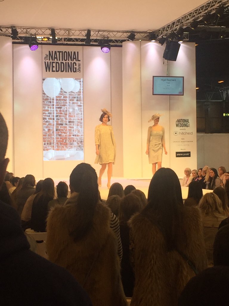 Stunning catwalk as always by @franleestylist 👰🏻 <a href="/nationalwedding/">The National Wedding Show</a>  open all weekend tickets available on the door