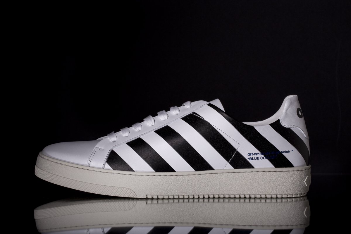 Selfridges's tweet photo. .@VirgilAbloh's first sneaker collection for @OffWht gets the #SelfridgesxComplex thumbs up https://t.co/QeTDSRO5Pf https://t.co/ecko98YVgL
