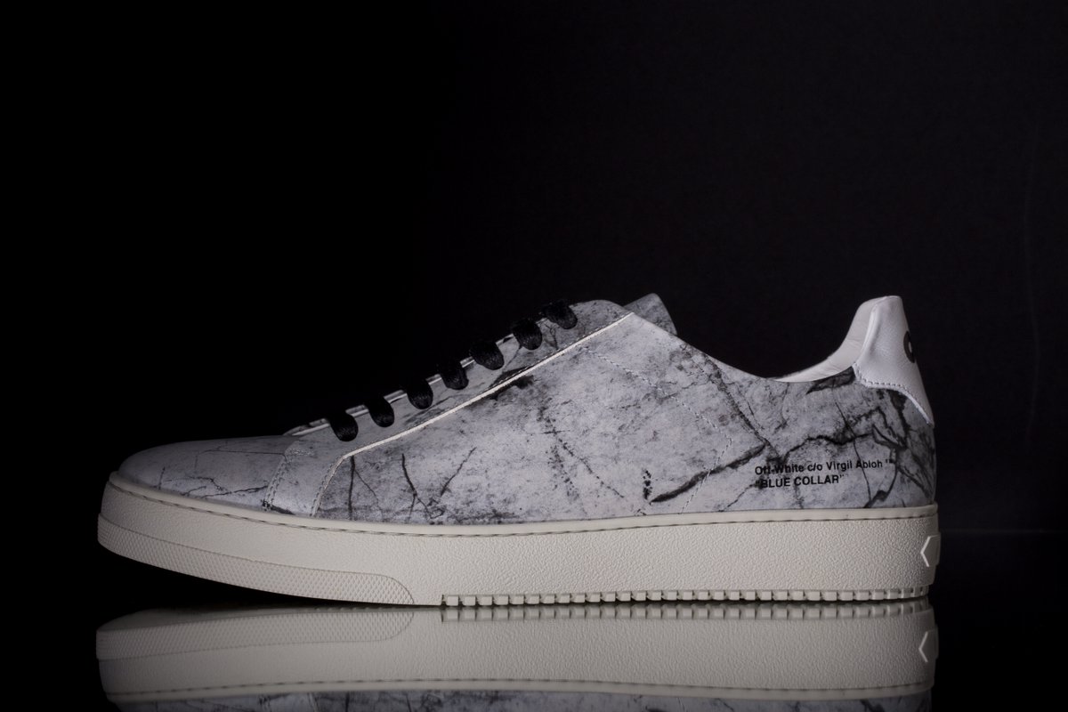 Selfridges's tweet photo. .@VirgilAbloh's first sneaker collection for @OffWht gets the #SelfridgesxComplex thumbs up https://t.co/QeTDSRO5Pf https://t.co/ecko98YVgL