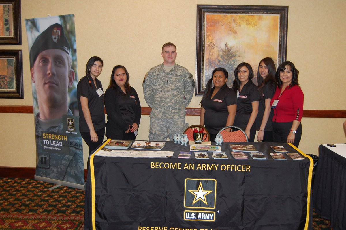 Thank you Army for the great day! Students, if you would want to learn more, please visit the Army information table