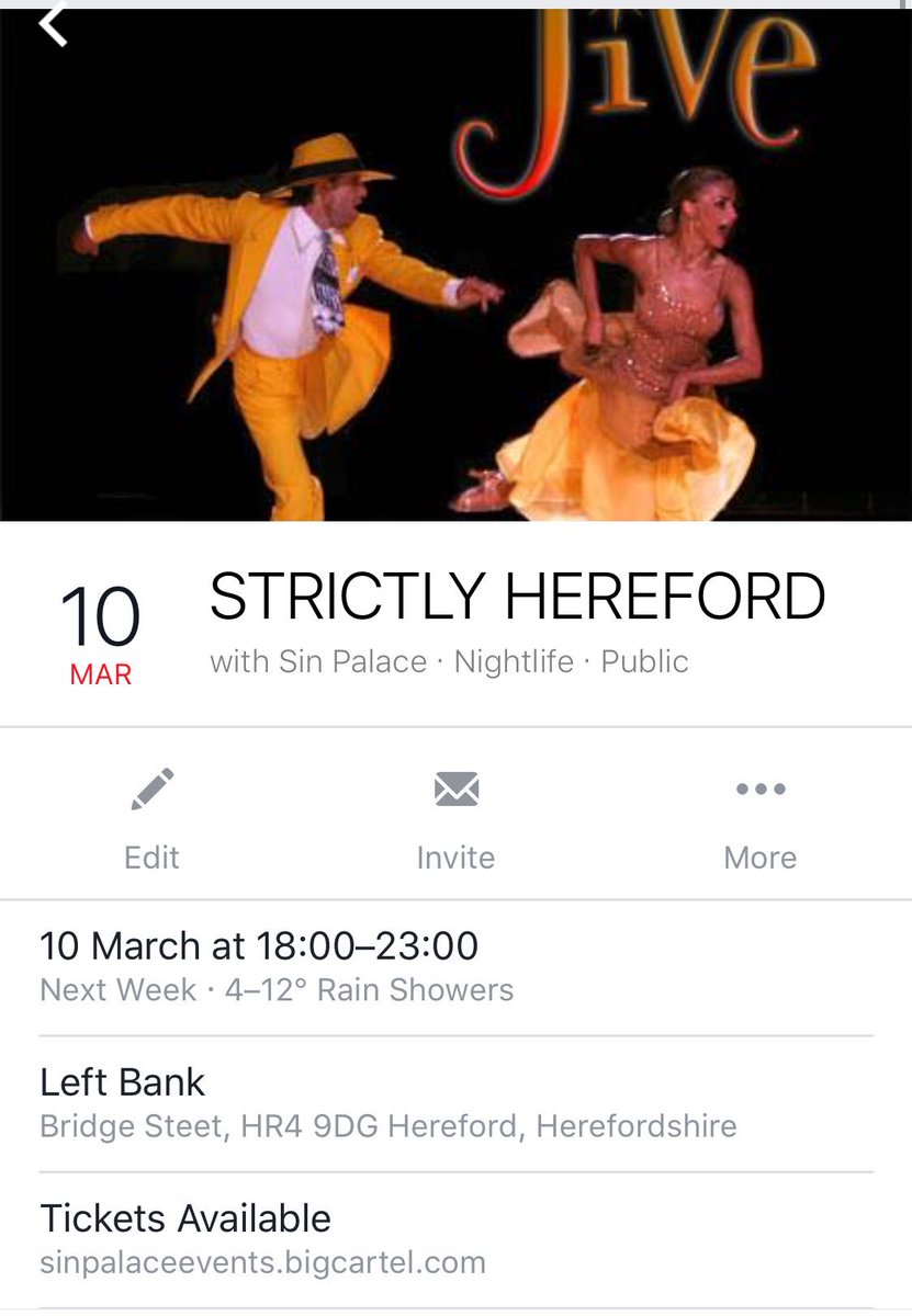 SinPalace's tweet photo. #strictlyDancing #jive at @HfdLeftBank 10thMarch #vintage #wedding #Hereford #Rockabilly https://t.co/o1meIdRTIh https://t.co/0SJpxRFqLb