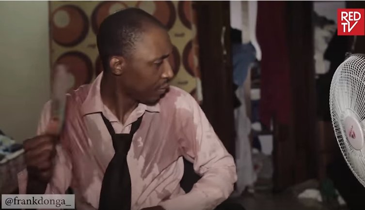 ItsREDTV's tweet photo. @frankdonga_ feels the heat for sure on #RedTv. Watch the full video here:->https://t.co/dw53HJK9xm #OnlyForLaughs https://t.co/xFKCEzTrS0