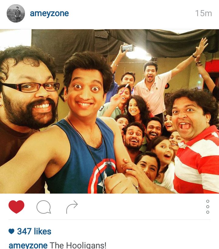 amey_wagh_fc's tweet photo. The gunday of maazghar @amey_ameyjwagh  💞 @sam_mokal   @suvratjoshi  @rasikaven   @sakhigokhale  @TikekarSwanandi ✨😘 https://t.co/fdZ0gK8lol