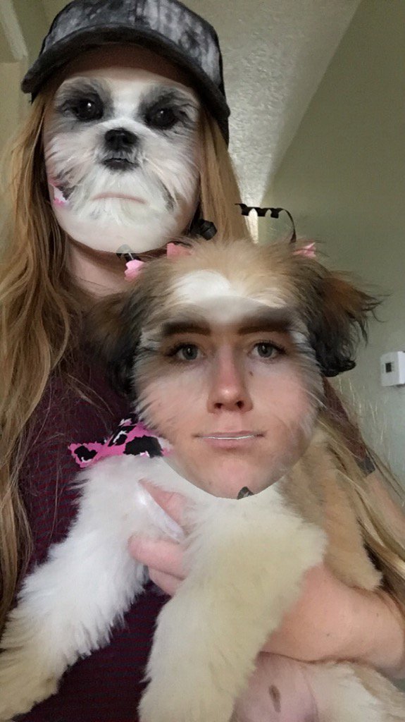 SavannahMay2's tweet photo. You could say I'm a dog person. https://t.co/856VXifCiK