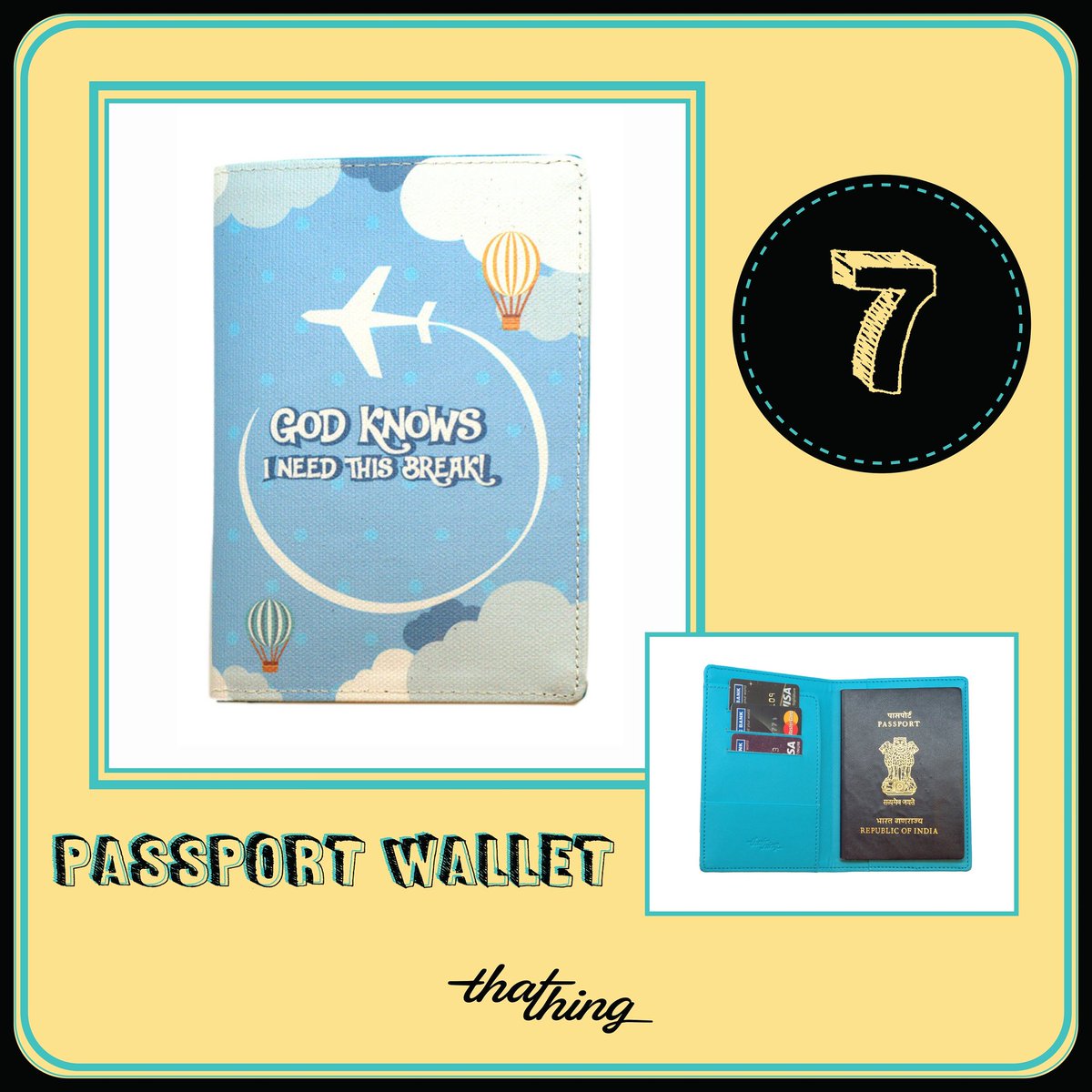 ThathingCo's tweet photo. Don't we all feel this way sometimes? #PassportWallet #Fun #Quirky #TravelAccessories #StuffByThathing #Thathing https://t.co/b5UqwwwuaH