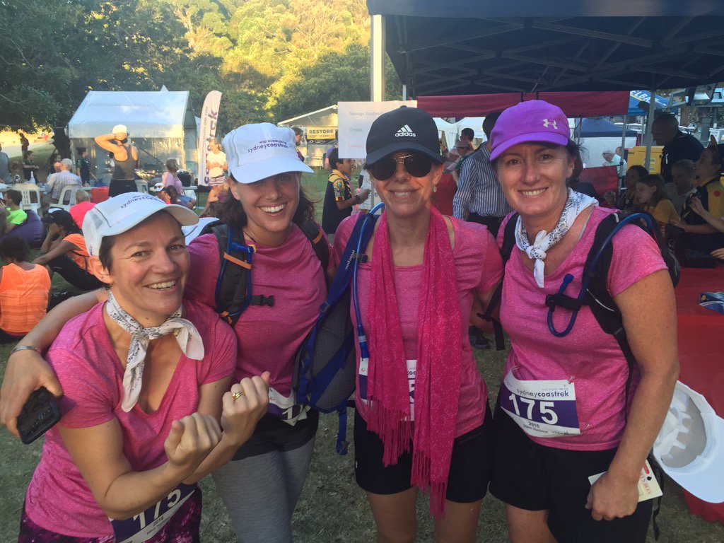 MADSCOO's tweet photo. Walking Matildas after finishing the 50km #coastrek. Love my team x https://t.co/pZT0XyOA3g