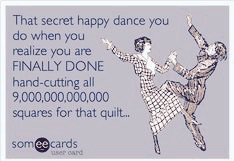 Happy Friday!! ...We're dancing...#quilt #sewing #fabricmadness