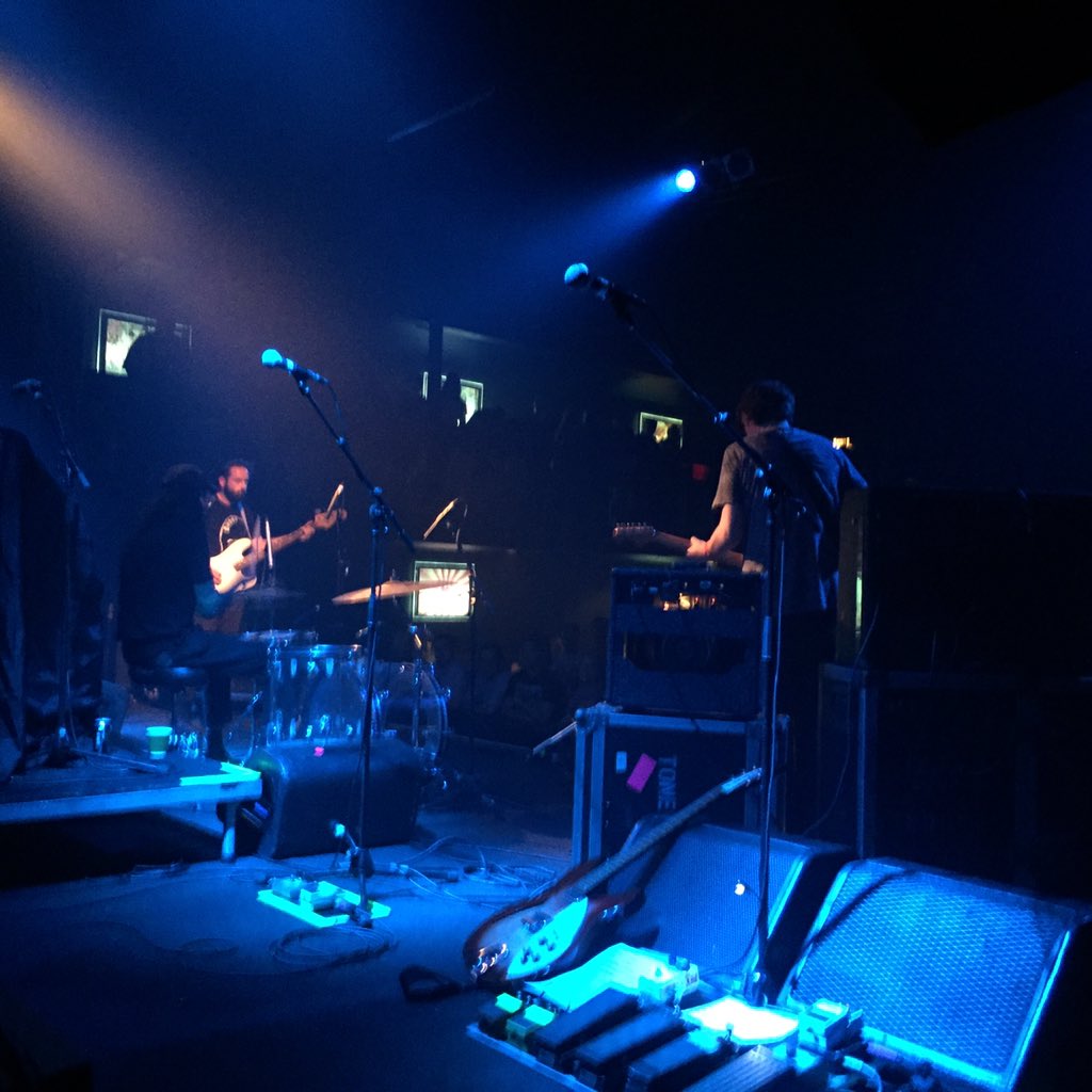 VonRyper's tweet image. Opening band for @TheMaryChain Auckland show @_bespin sounding lush