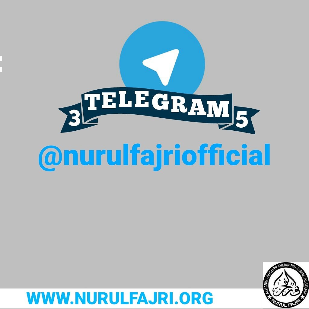 yuk di follow "TELEGRAM" resmi majelis Nurul Fajri : 
telegram.me/nurulfajrioffi…

<a href="/sayyid_drahman/">Abdurrahman assegaff</a>