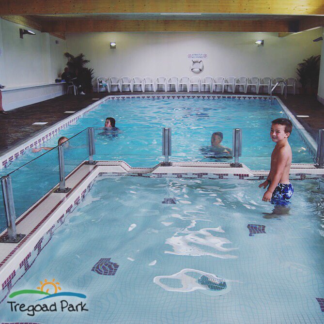 tregoadpark's tweet image. Come and have a dip in our heated indoor pool! Membership for as little as £20 per month! #cornwall #camping #looe