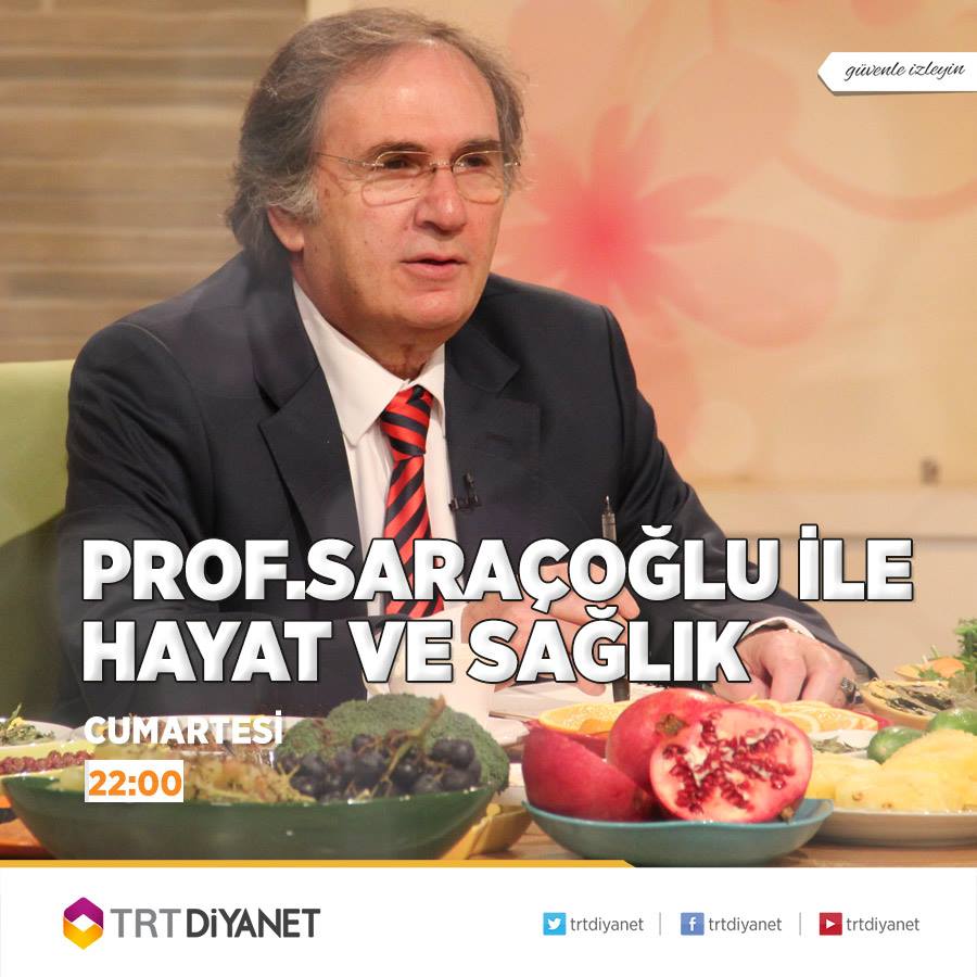 Prof. Saraçoğlu ile Hayat ve Sağlık'ta kolesterol yüksekliği ve anemiye karşı kürleri kaçırmayın... Ctesi 22.00'de