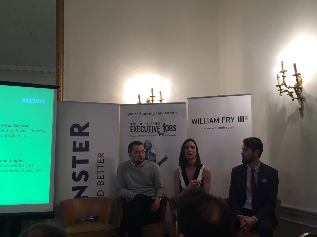 DonalScanlan's tweet photo. @AOMTHECAT @alicanavan @SigmarIrl talking mental health #NEWIrl changing things in workplaces https://t.co/IC5vkGmica